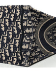 Oblique Medium Book Tote Blue Multicolor
