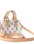 LV X TM Monogram Multicolor Nano Speedy White
