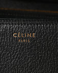 Goatskin Medium Classic Box Flap Bag Black