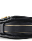 Sheepskin Braided Small Boy Reverso Flap Navy