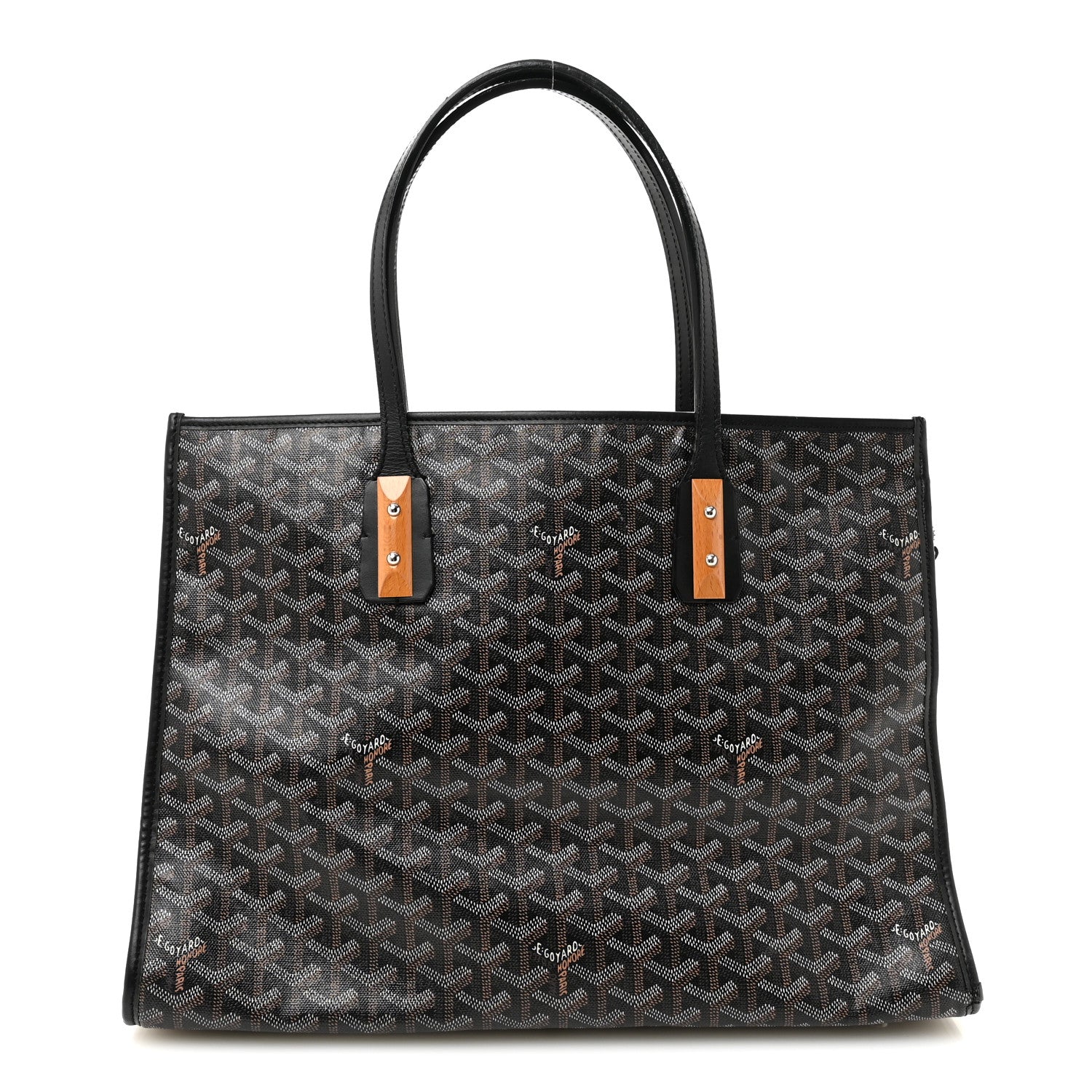Goyardine Marquises Tote Black