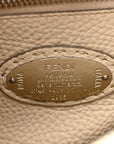 Cuoio Romano Selleria Bi-Color Medium Peekaboo Iconic Satchel Asfalto Latte