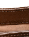 GG Supreme Monogram Azalea Calfskin Web Mini Jackie 1961 Hobo Beige Ebony Brown Sugar