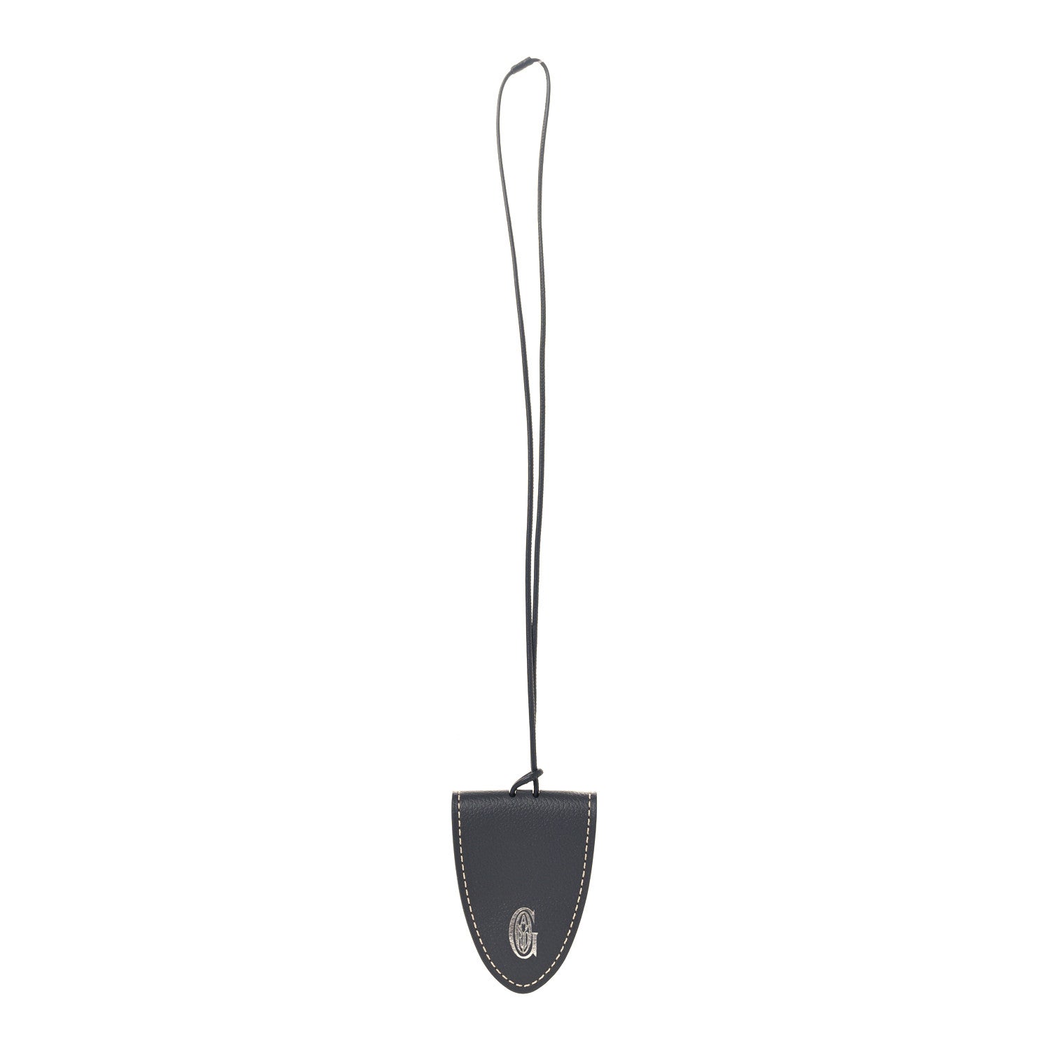 Calfskin Bag Clip Grey