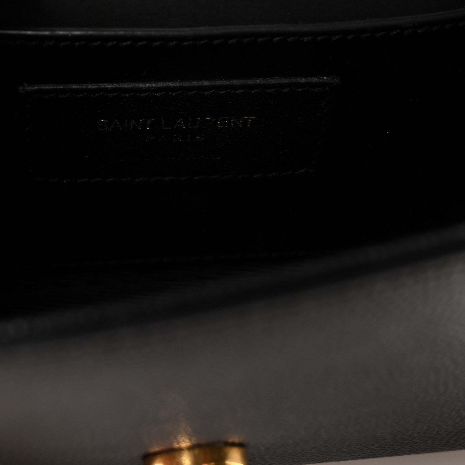 Grain De Poudre Small Monogram Kate Satchel Black