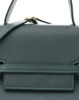Grained Calfskin Nano Belt Bag Amazone