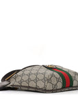 GG Supreme Monogram Web Small Ophidia Belt Bag Beige Ebony New Acero