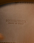 Suede Intrecciato Small Andiamo Shoulder Bag Amber