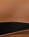 Calfskin Matelasse Monochrome GG Marmont Chain Wallet Camelia