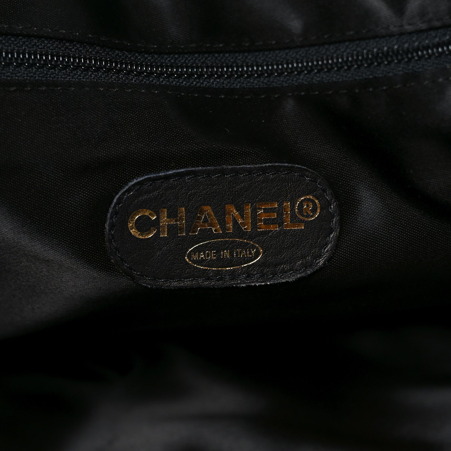 Lambskin CC Shoulder Bag Black