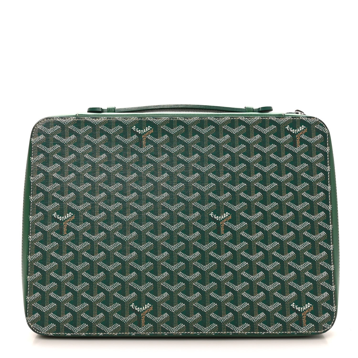 Goyardine Universal Companion Portfolio Green