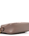 Calfskin Matelasse Small GG Marmont Chain Shoulder Bag Porcelain Rose