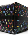 LV X TM Monogram Multicolor Keepall Bandouliere 50 Black
