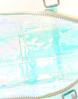 PVC Monogram Keepall Bandouliere 50 Iridescent Prism