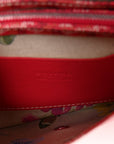 Goyardine Le Jardin Plumet Wallet Clutch Fuchsia