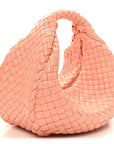 Lambskin Padded Intrecciato Mini Jodie Peachy