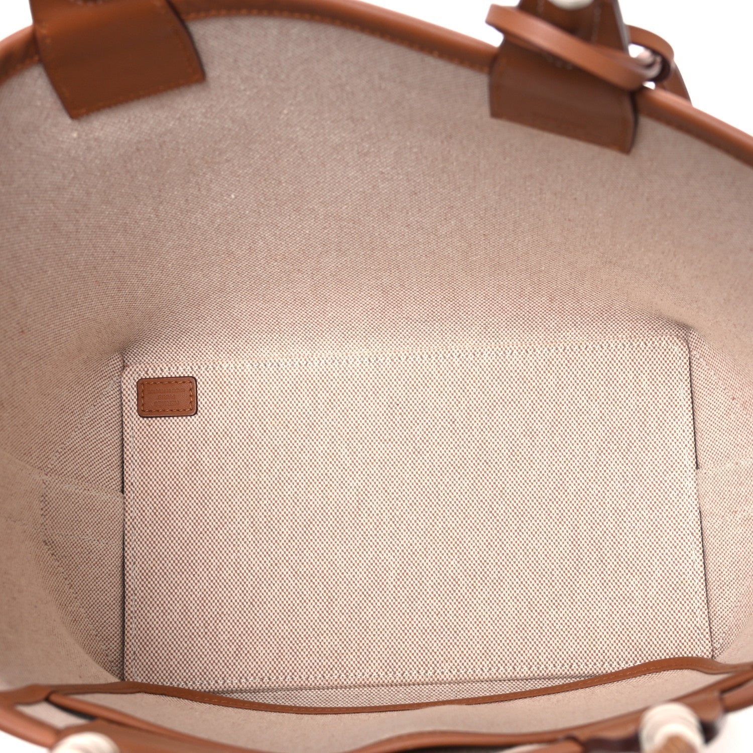 H Plume Canvas Swift Printed Quadrige au Fil Steeple 25 Bag Gris Beige Ecru Beige Gold
