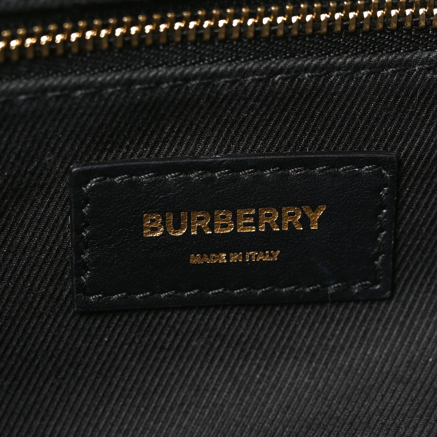 BBERRY Calfskin Boucle Check Medium Lola Chain Bag Archive Beige