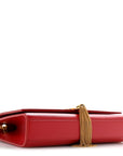 Grain De Poudre Medium Classic Monogram Kate Tassel Satchel Rouge Eros