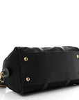 Re-Nylon Saffiano Medium Re-Edition 1978 Top Handle Bag Black