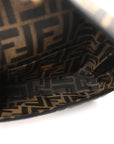 Fabric Jacquard FF 1974 Mini Baguette Tobacco Moro Black