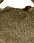 Suede Intrecciato Large Hop Mud