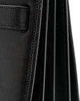 Calfskin Small Sac De Jour Black