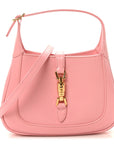 Boarded Dyana Lux Calfskin Mini Jackie 1961 Hobo Wild Rose