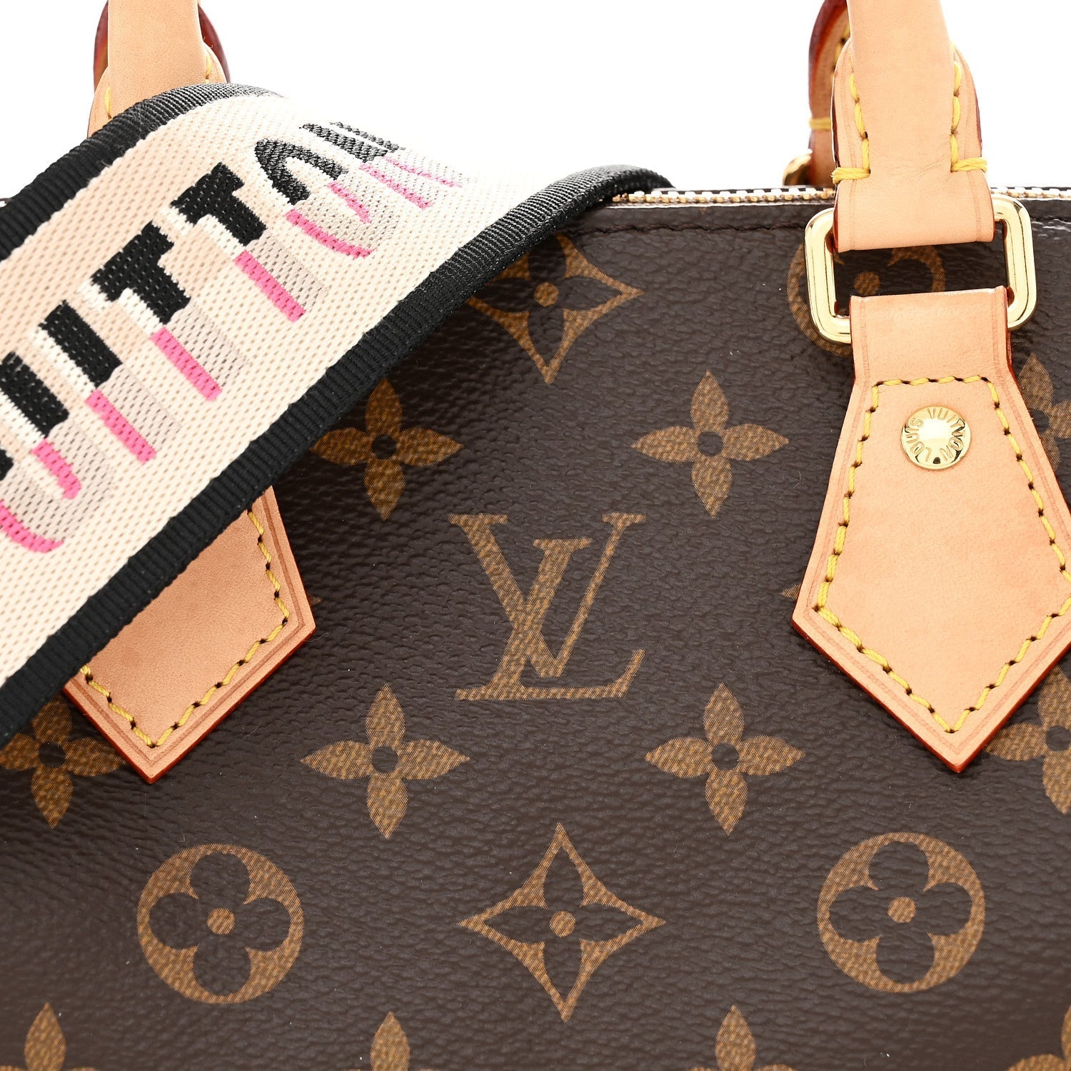 Monogram Speedy Bandouliere 20 Black