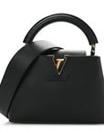 Taurillon Mini Capucines Black
