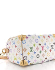 LV X TM Monogram Multicolor Speedy Bandouliere 25 White