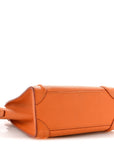Goatskin Nano Luggage Orange
