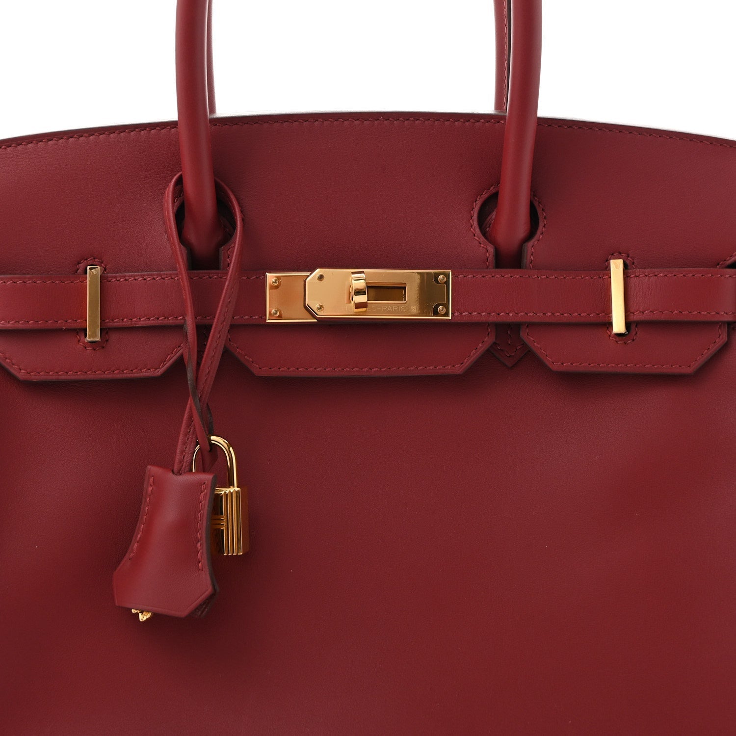 Veau Jonathan Birkin 30 Rouge Vif