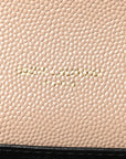 Grain De Poudre Monogram Uptown Chain Wallet Dark Beige