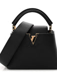 Taurillon Mini Capucines Black