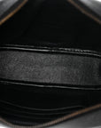 Grain De Poudre Matelasse Monochrome Monogram Mini Lou Camera Bag Black