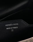 Swift Lizard Passant Compact Wallet Black Ombre
