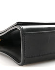 Smooth Calfskin Medium Classic Monogram Kate Tassel Satchel Black