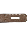 Taurillon Clemence Birkin 30 Etoupe