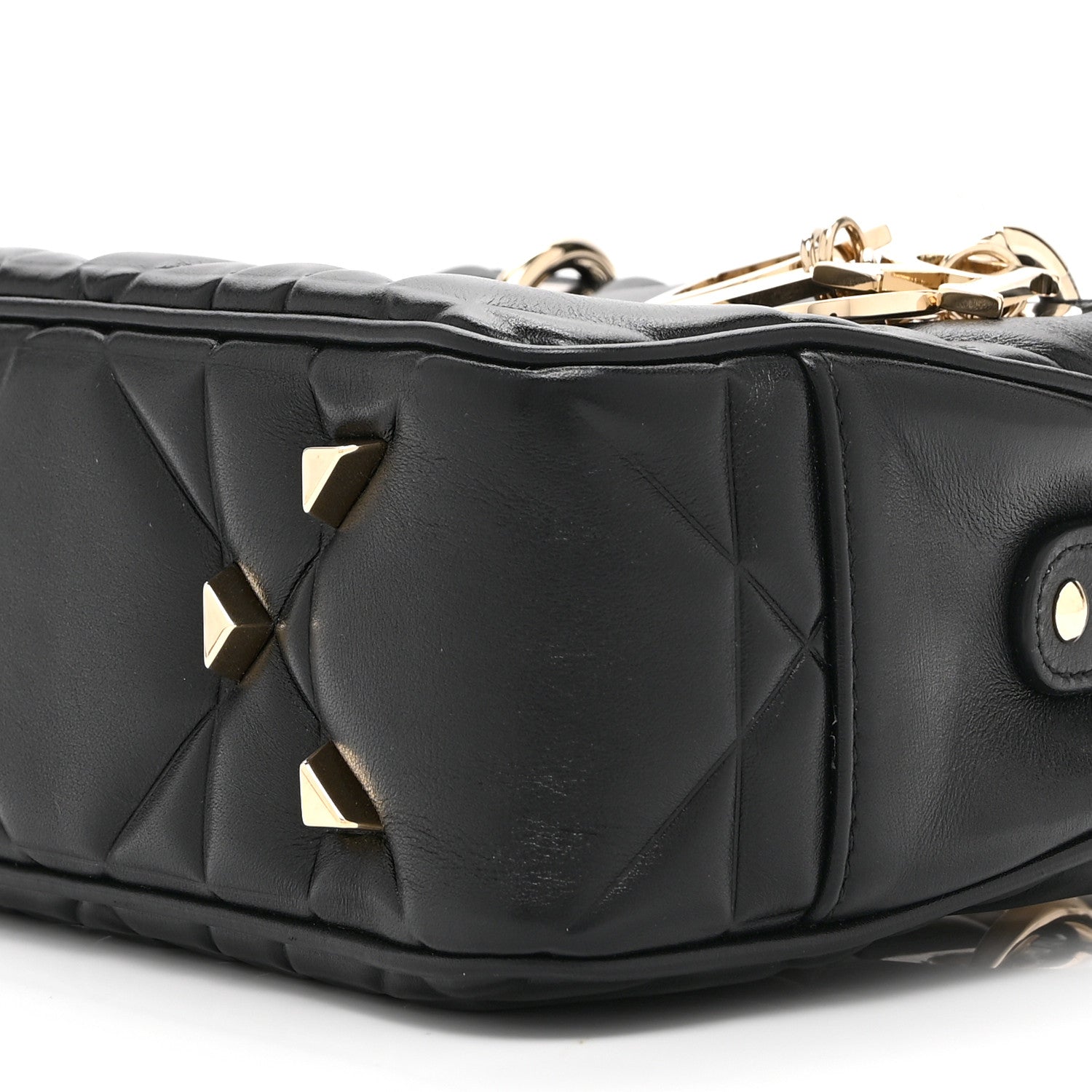 Calfskin Cannage Mini The Lady 95.22 Black