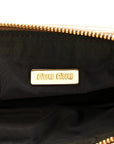 Metallic Nappa Plisse Long Clutch Gold