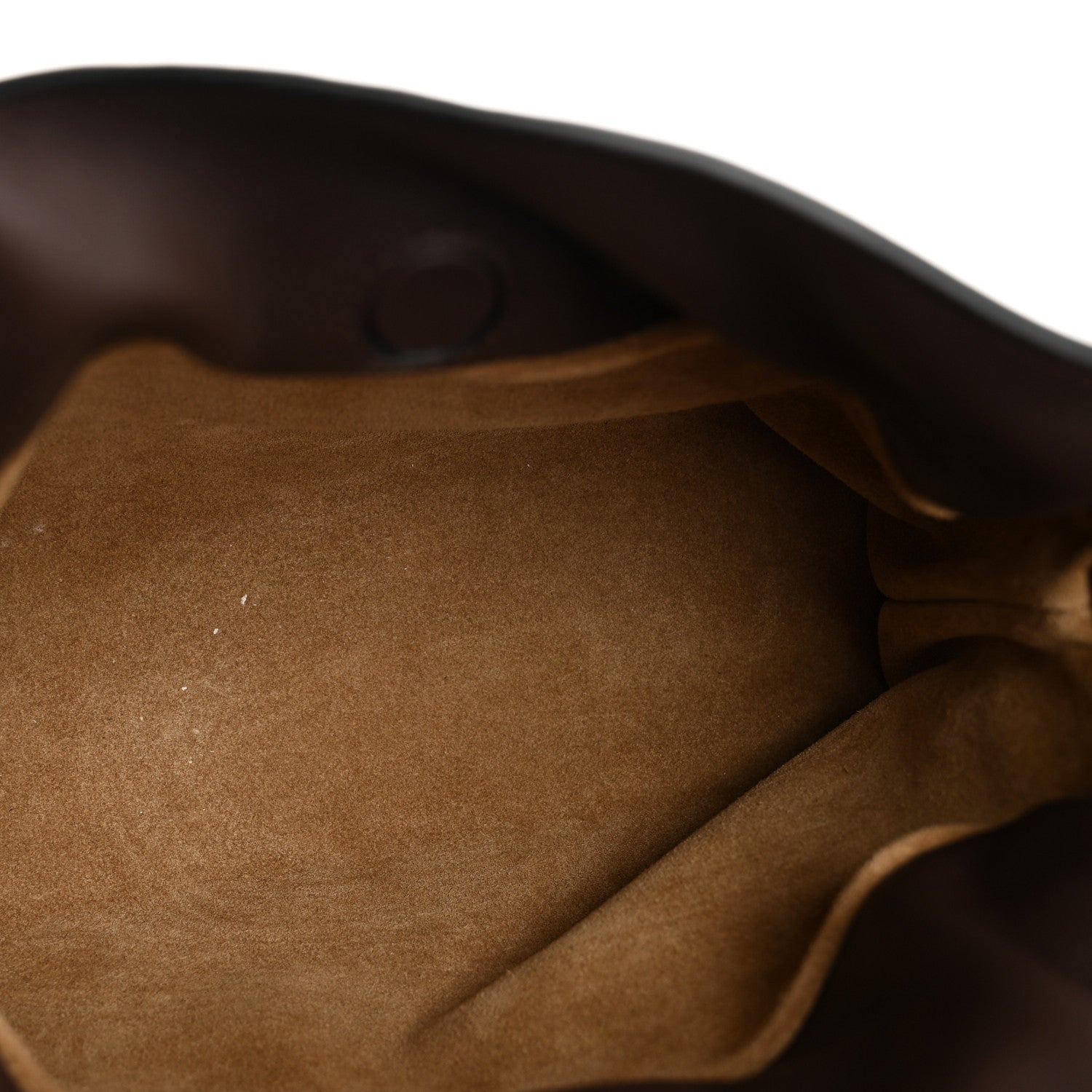 Calfskin Mini Flamenco Knot Clutch Chocolate