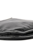 Re-Nylon Saffiano Re-Edition 2000 Double Zip Crossbody Bag Black