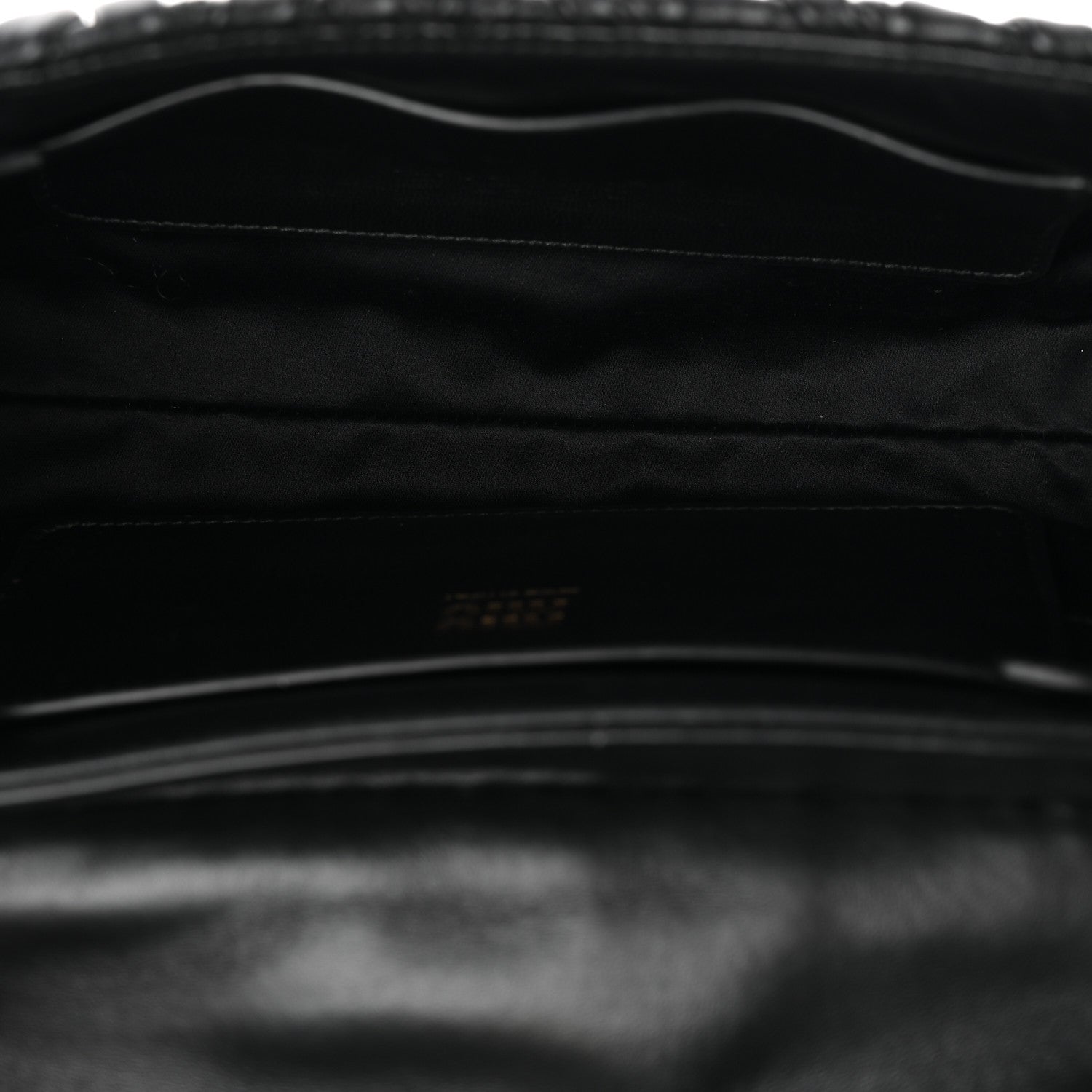 Nappa Matelasse Shoulder Bag Black