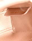 Satin Crystal Sequins Embroidered Micro Lady D-Joy Pink