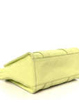 Grained Calfskin Small The Tote Bag Limoncello