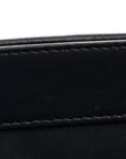 Goatskin Quilted Medium CHNL 19 Flap Navy Blue