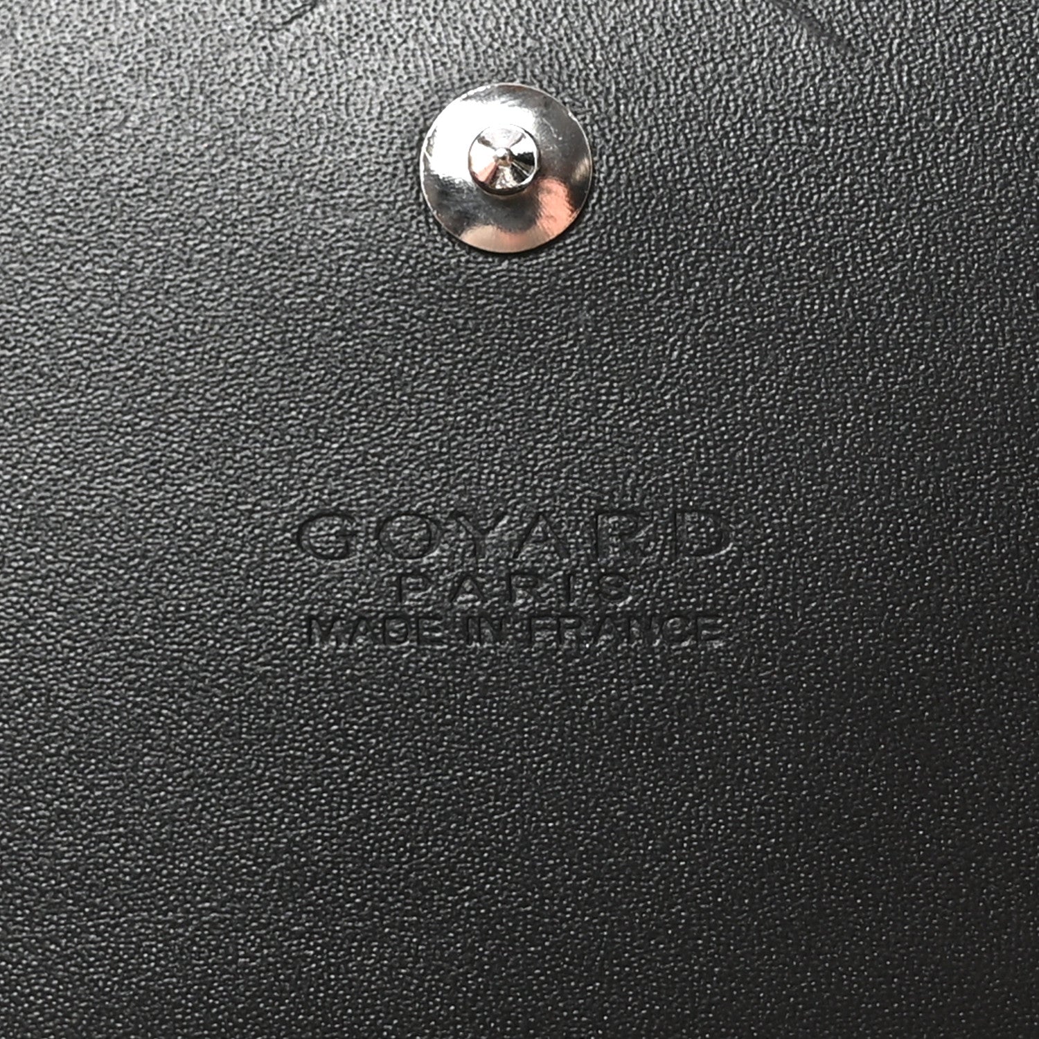 Goyardine Varenne Continental Wallet Black