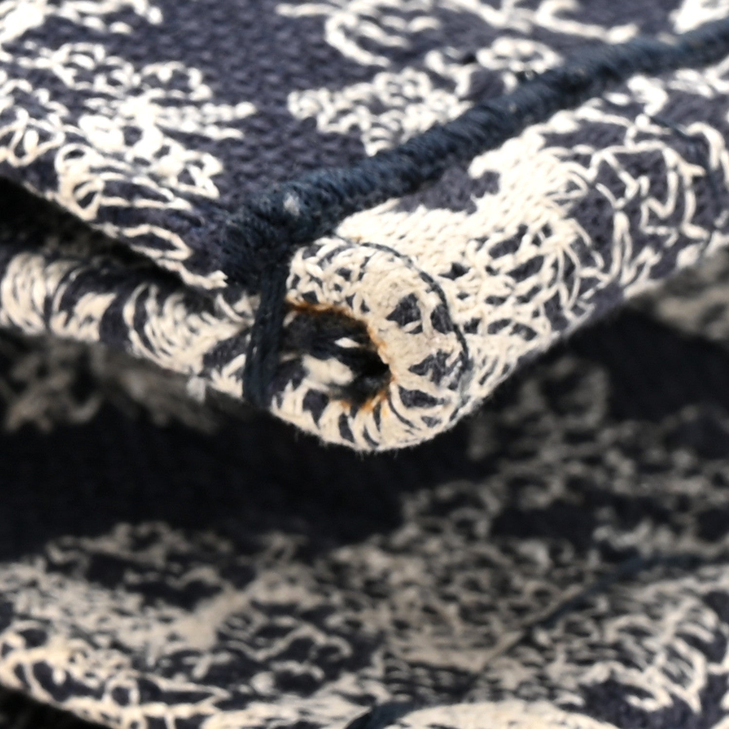 Calfskin D1ORiviera Toile De Jouy Small Book Tote With Strap Blue Multicolor