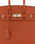 Epsom Birkin Sellier 25 Terre Battue